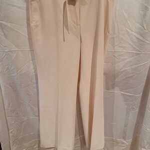 White House Black Market Cream Trousers